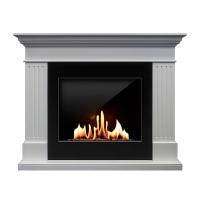 Биокамин в портале SteelHeat Turin, стемалит Биокамин в портале SteelHeat Turin, стемалит