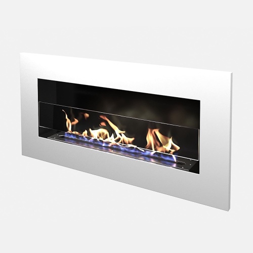 Биокамин "Русский огонь" Блонд 900V встраиваемый с защитным и декоративным стеклом