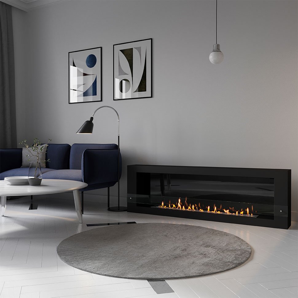 Биокамин SteelHeat WALL LONG 1800 черный Биокамин SteelHeat WALL LONG 1800 черный по цене 69 090 руб.