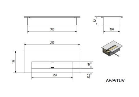 Биокамин Kratki BRAVO 2 TUV сатин по цене 