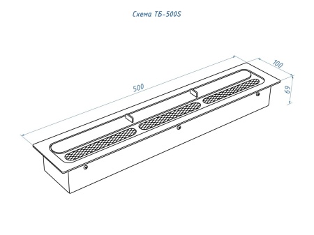 Топливный блок LUX FIRE 500 S по цене 23 958 руб.