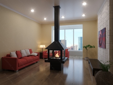 Островной биокамин Lux Fire Куб 850 Островной биокамин Lux Fire Куб 850 по цене 391 133 руб.