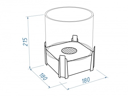 Настольный биокамин Lux Fire Зодиак "Дева" Белый по цене 15 000 руб.