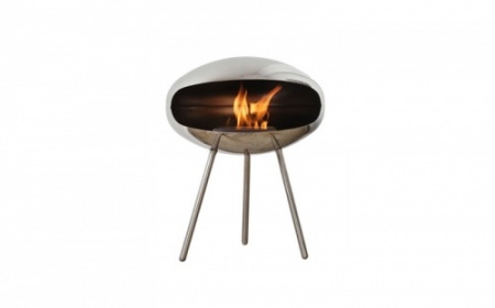 Напольный биокамин Cocoon Terra Stainless Steel по цене 182 100 руб.